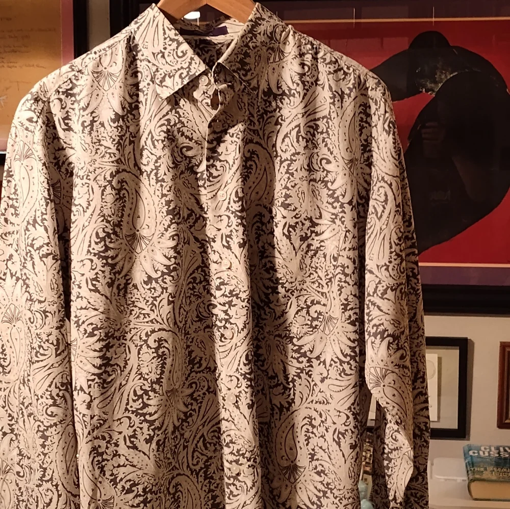Paisley Long Sleeve Shirt - Picture 1 of 2